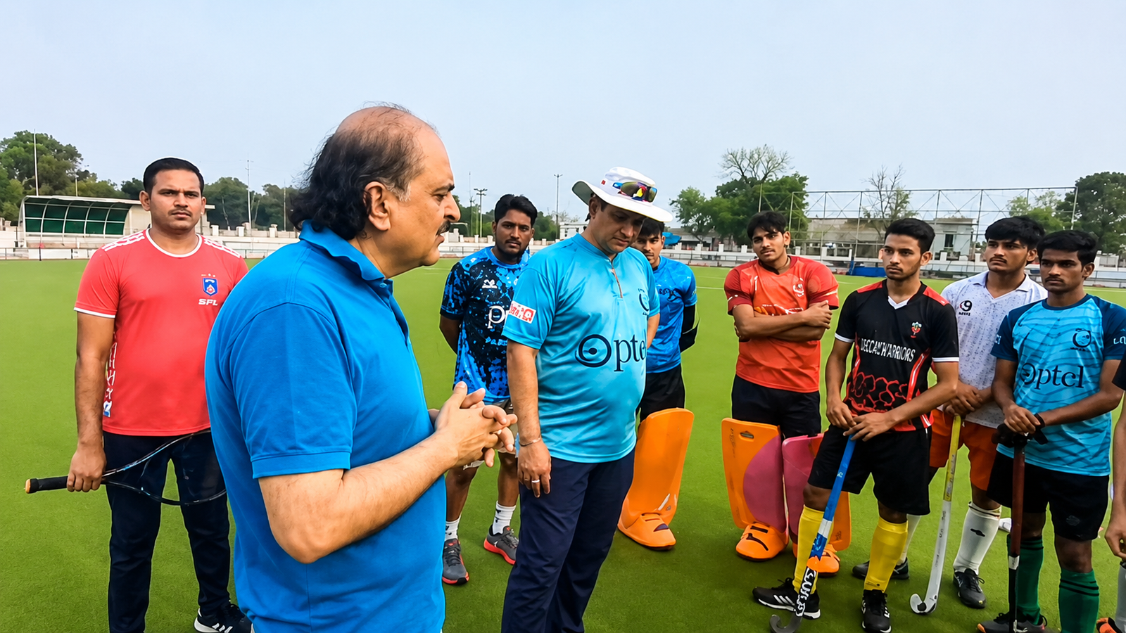 PHF President Mohiuddin Ahmed Wani pays tribute to the U-18 team, calls the young players the bright future of Pakistan hockey